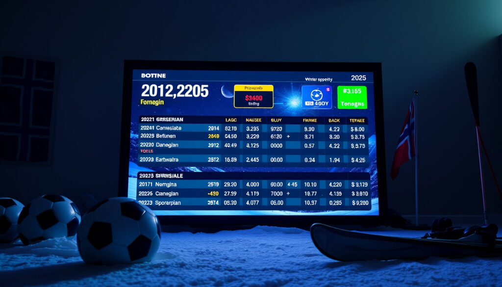 Sports Betting Norge – Beste sider og odds 2025